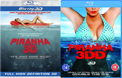 Piranha 3D and 3DD